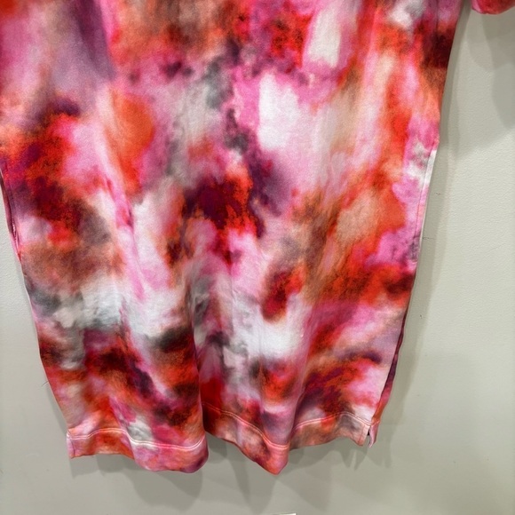 Chico’s Terry French Tie Dye Dress Women’s Size 1 Medium - Picture 7 of 13